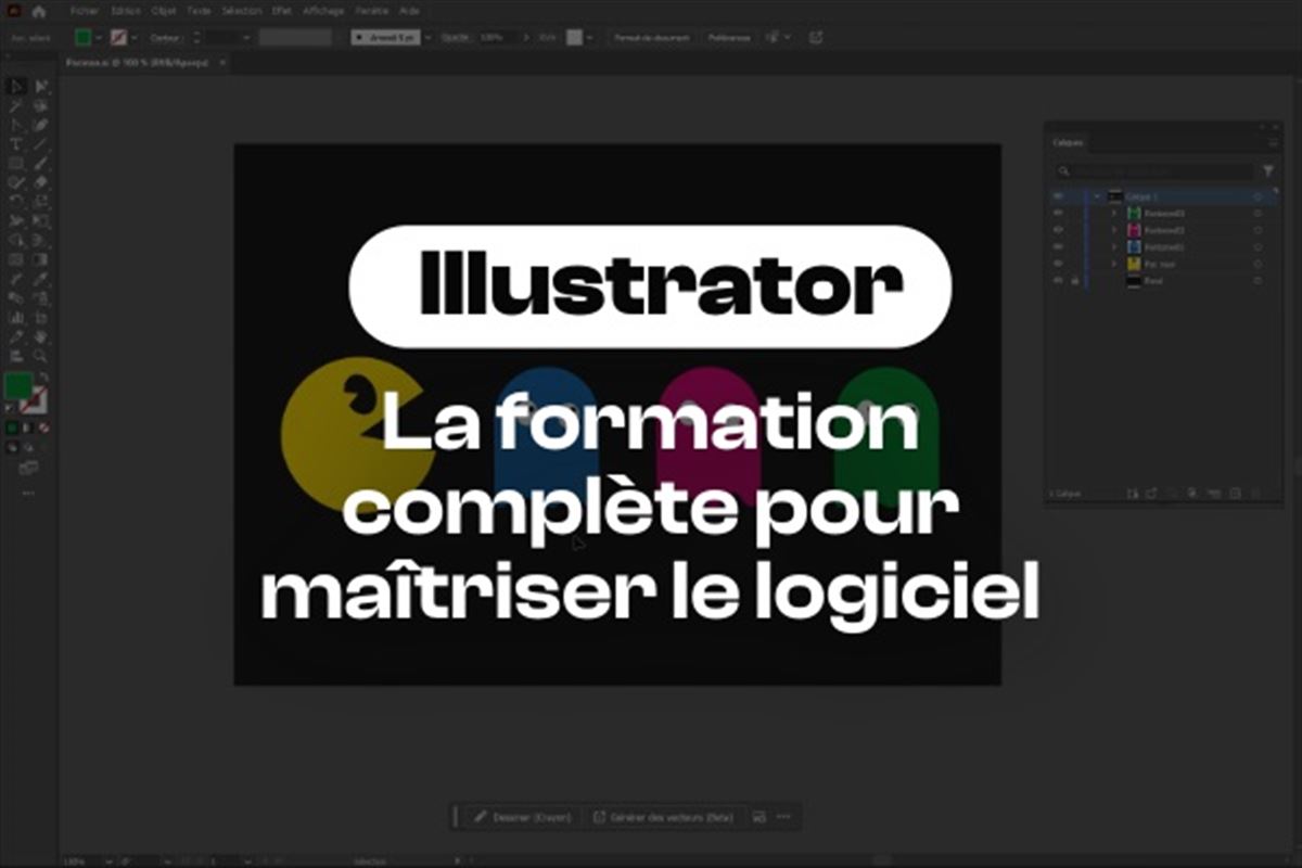 Formation Illustrator : une formation complète pour maîtriser la création vectorielle