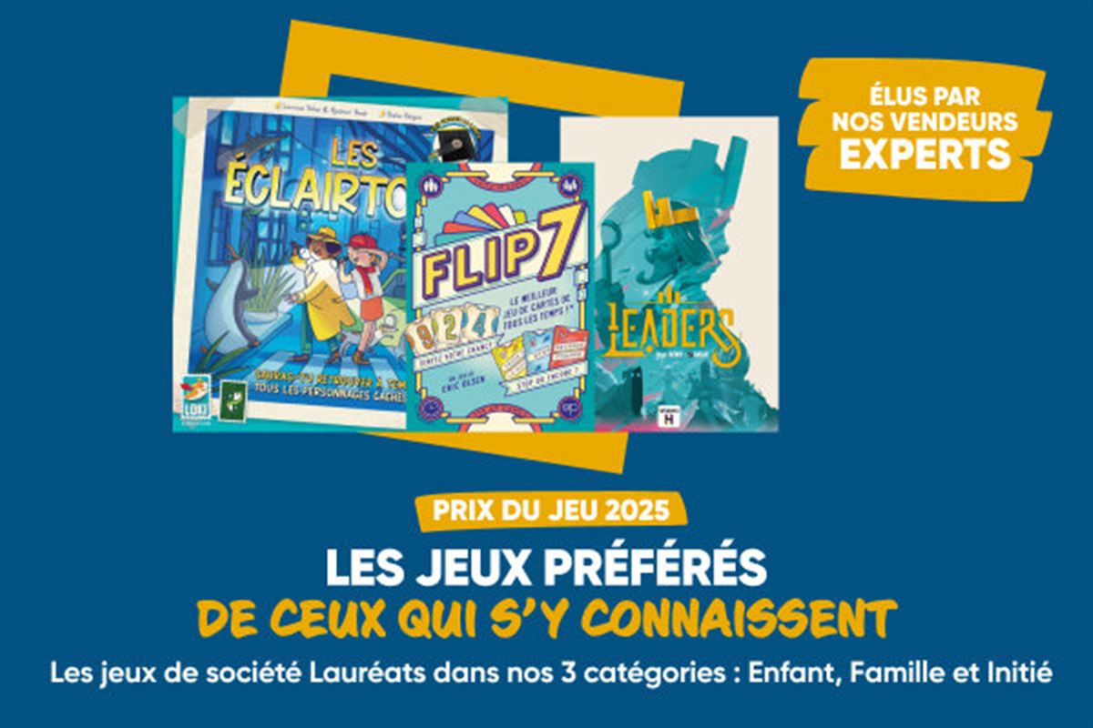 Prix du jeu Fnac 2025 : les lauréats et la sélection