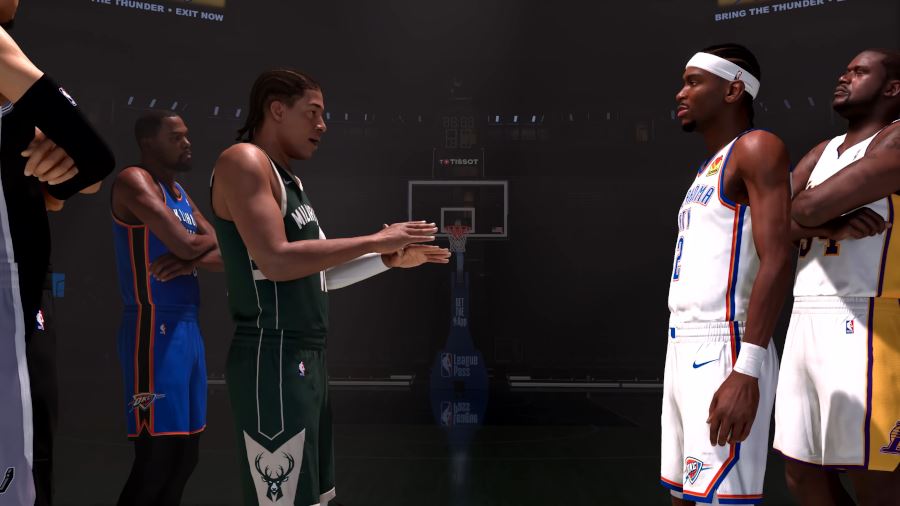 NBA 2K26 MyCareer match des légendes