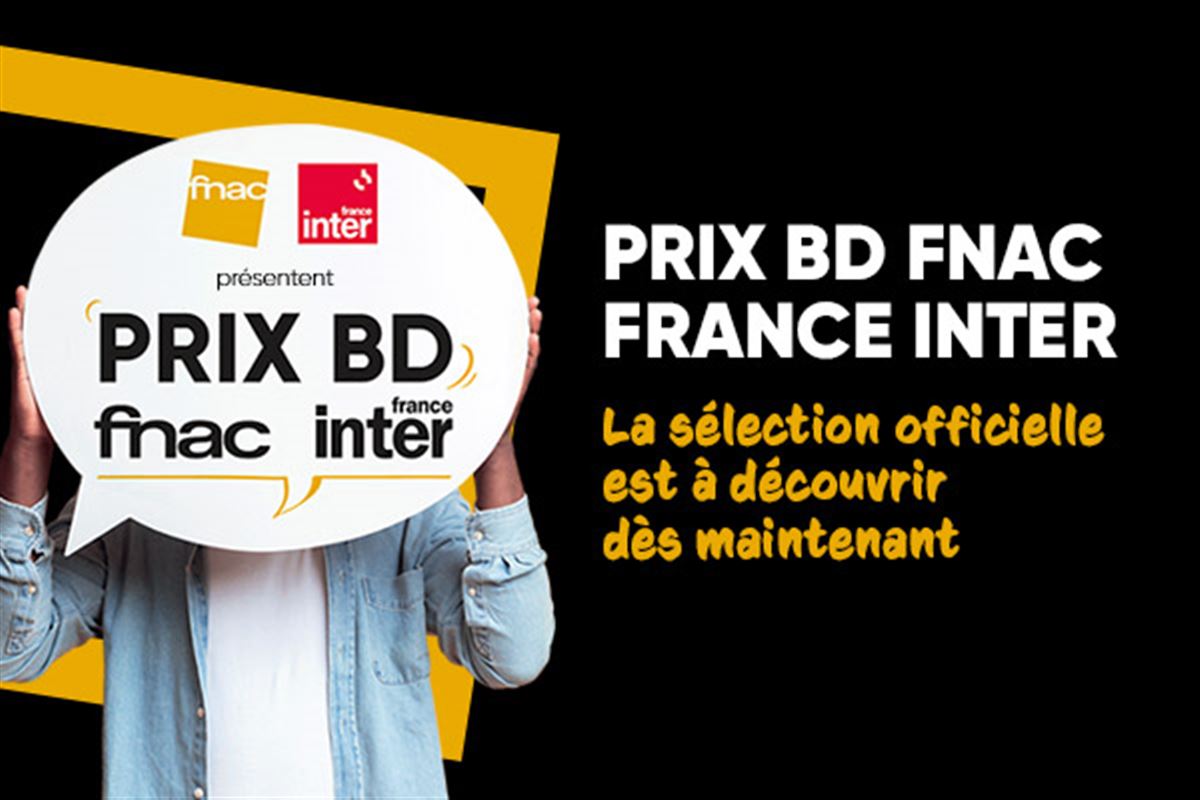Prix de la BD Fnac France Inter 2026 : la sélection des titres en lice