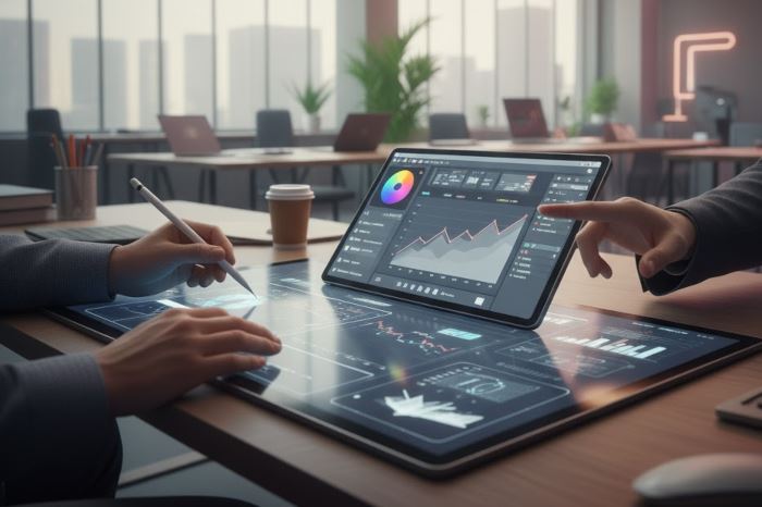 IA et tablettes tactiles : la nouvelle ère de la créativité et de la productivité
