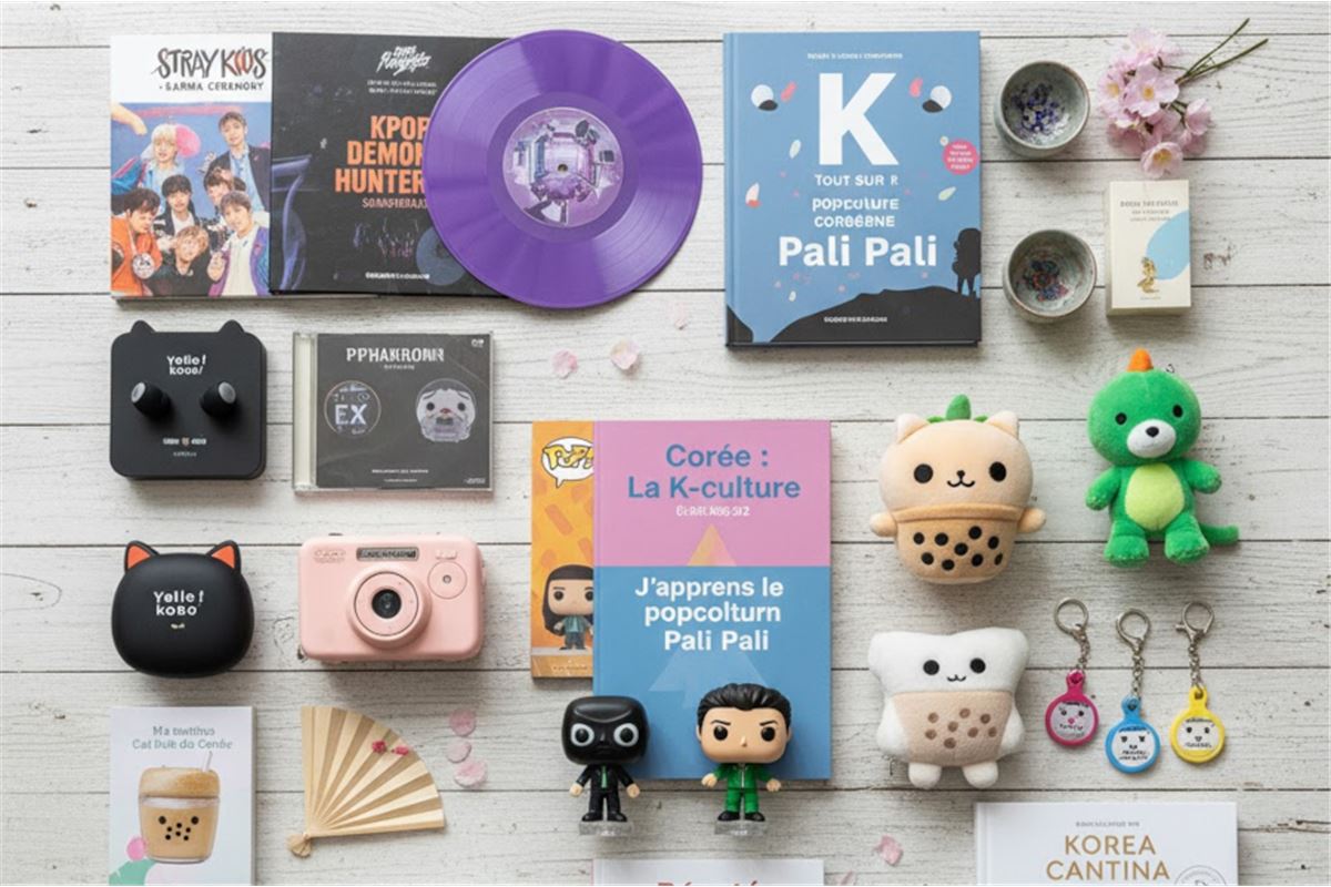 Plongez dans la Corée Mania avec nos idées cadeaux K-Pop, K-Beauty et K-Culture