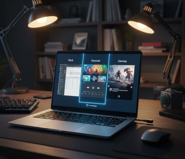 Bureaux virtuels windows 11