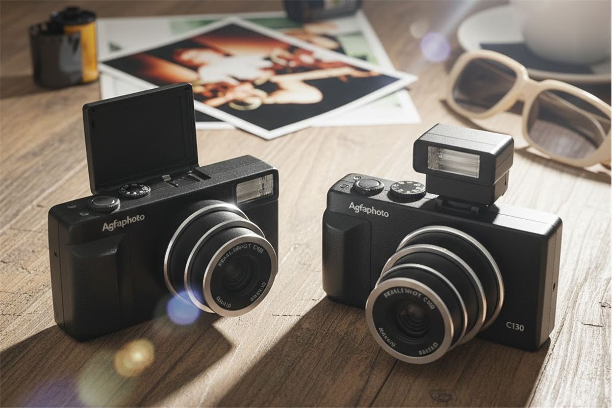 Look rétro, vidéo 4K : que valent les nouveaux appareils compacts Agfaphoto C110 et C130 ?
