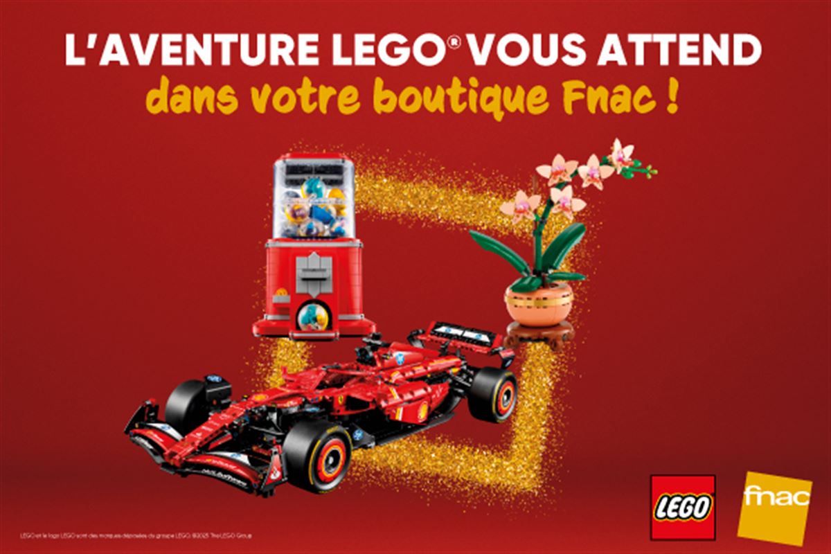 Une boutique éphémère Fnac LEGO® ouvre ses portes à Quimper !
