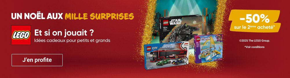 WEBD17821-F_JEUXJOUET_NOEL25_lego_50pourcent_sp_2025_SLIDER_DESK_1000x270