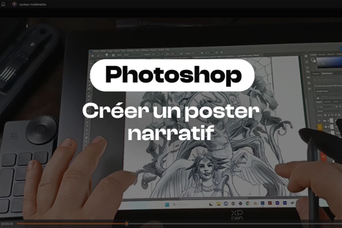 Créer un poster narratif dans Photoshop
