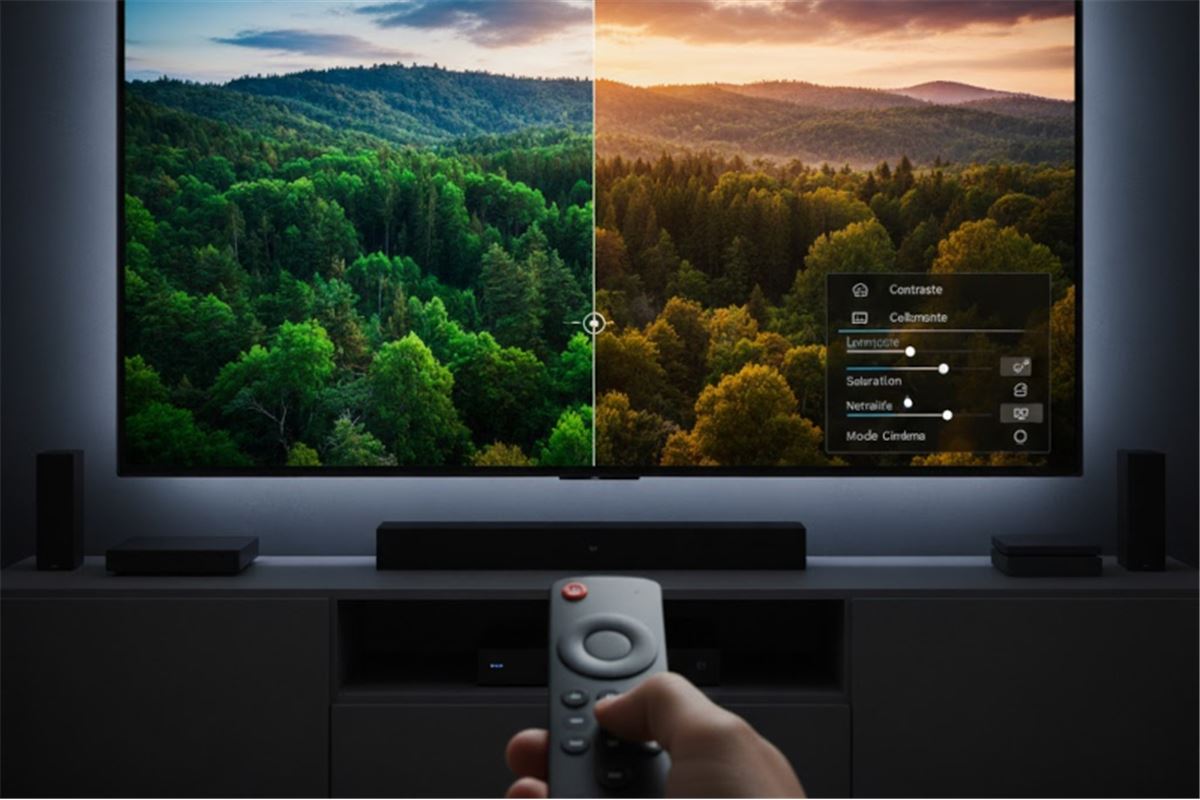 Comment bien régler l'image de sa télévision (contraste, luminosité, couleurs...) ?