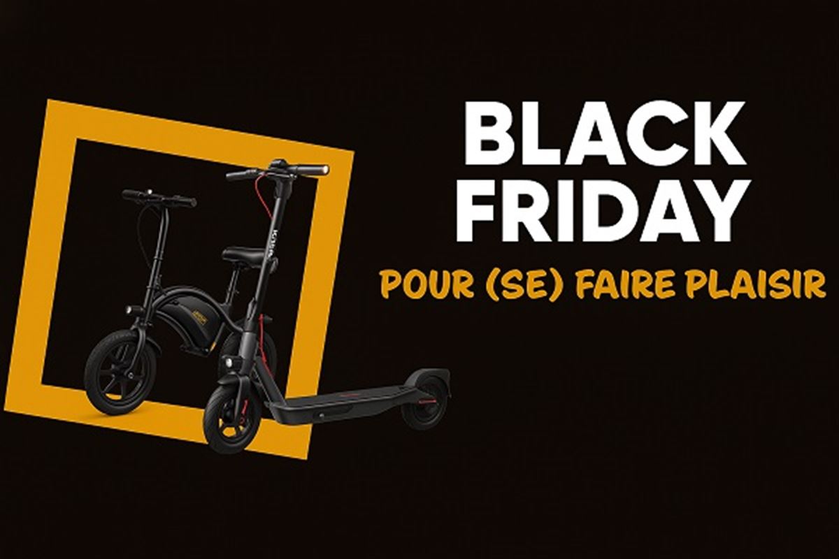 Black Friday 2025 : nos meilleures offres trottinettes et draisiennes électriques
