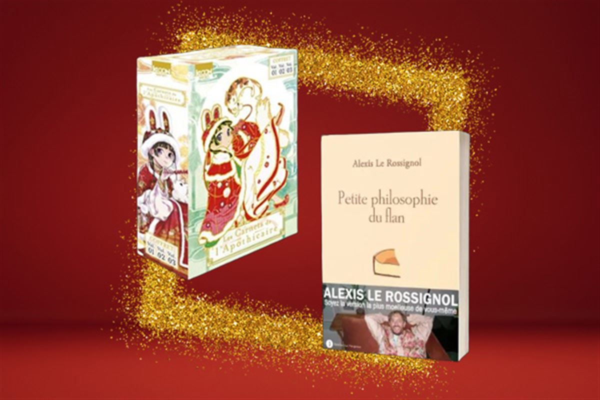 Des livres à offrir pour Noël : notre sélection Mangas et Humour