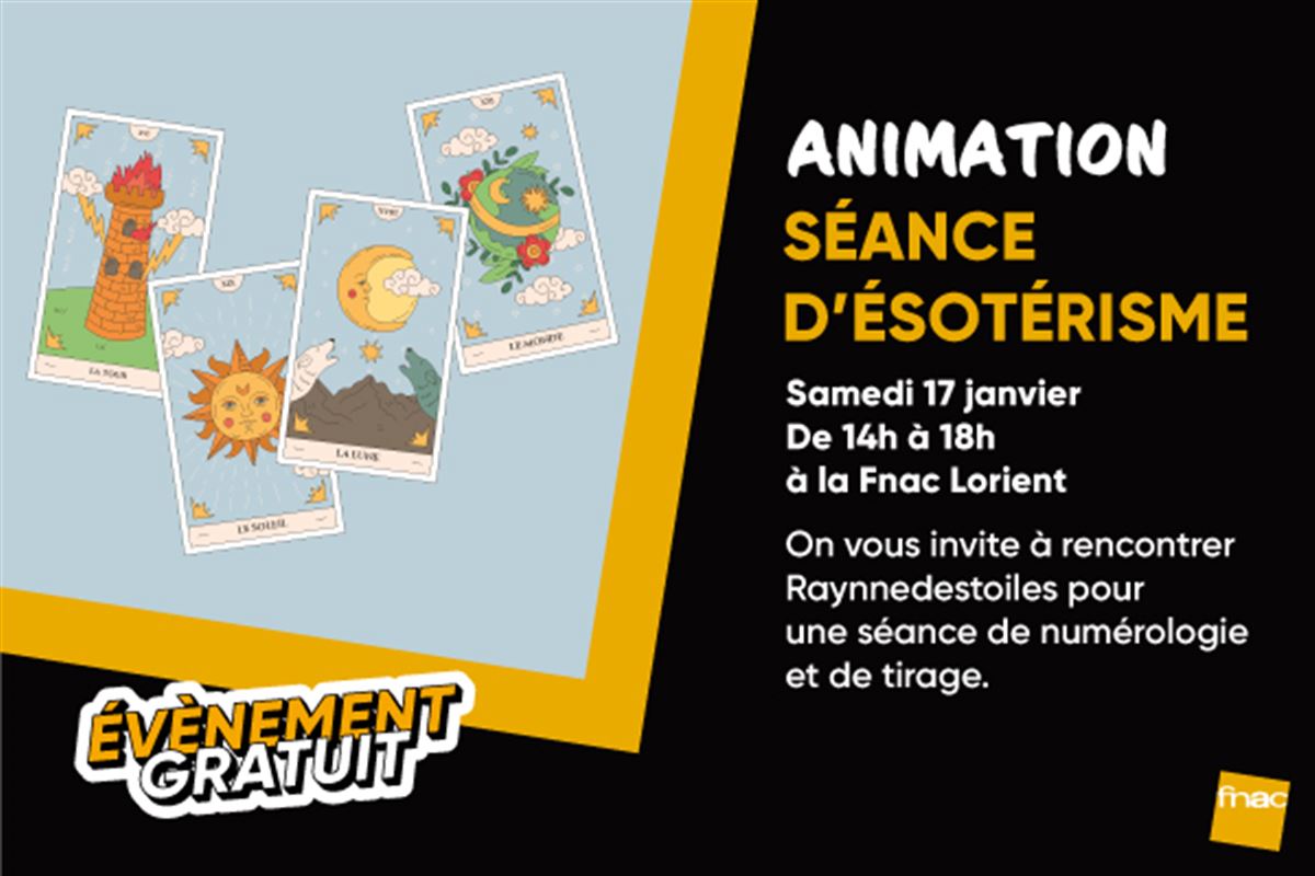 Séance d'ésotérisme à la Fnac de Lorient !