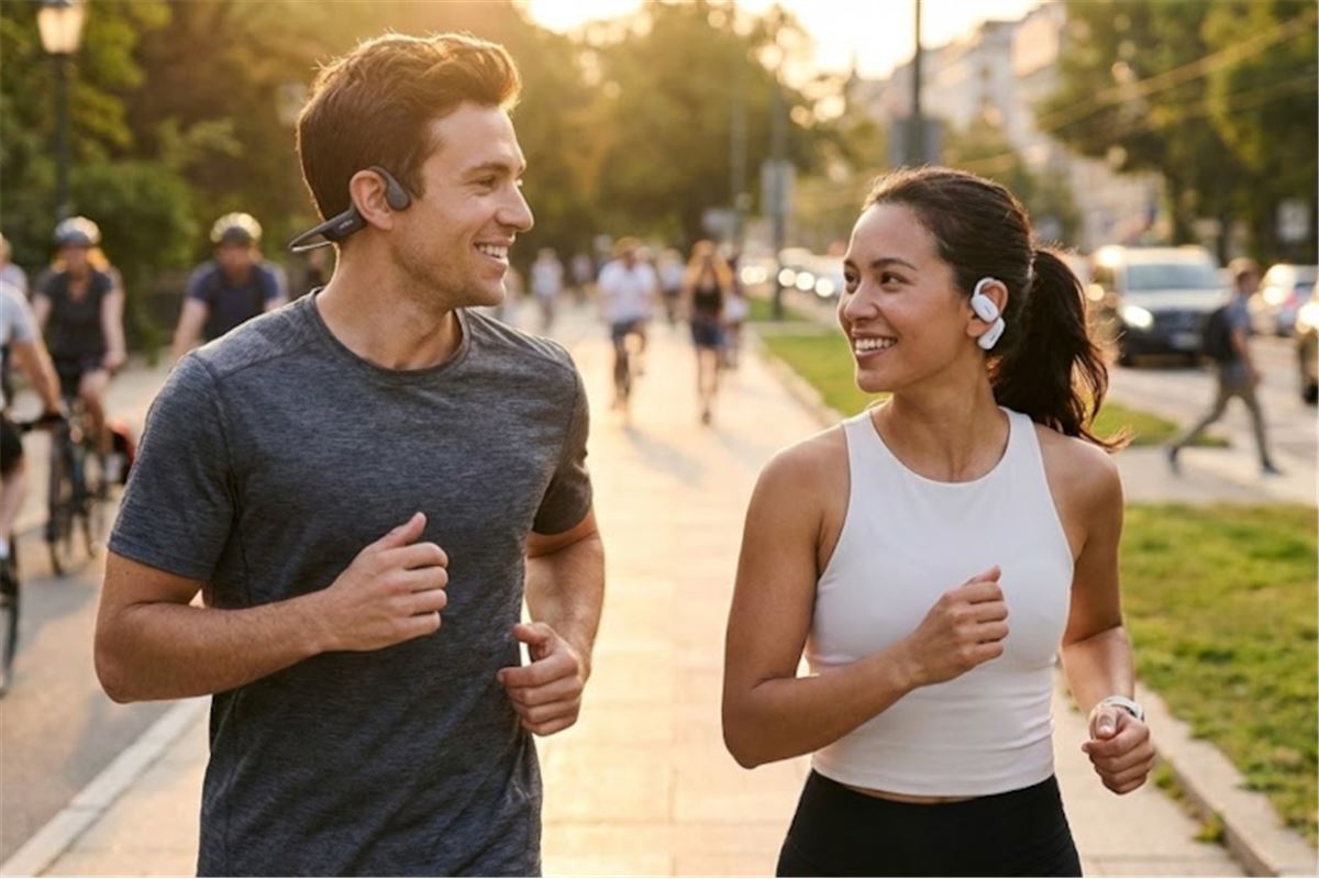 Casques à conduction osseuse ou écouteurs Open-Ear : quelle solution choisir pour faire du sport ?