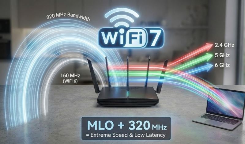 Wifi 7 illustration MLO