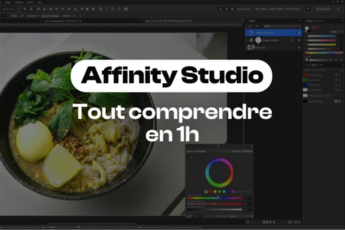 Prendre en main Affinity Studio en 1 heure