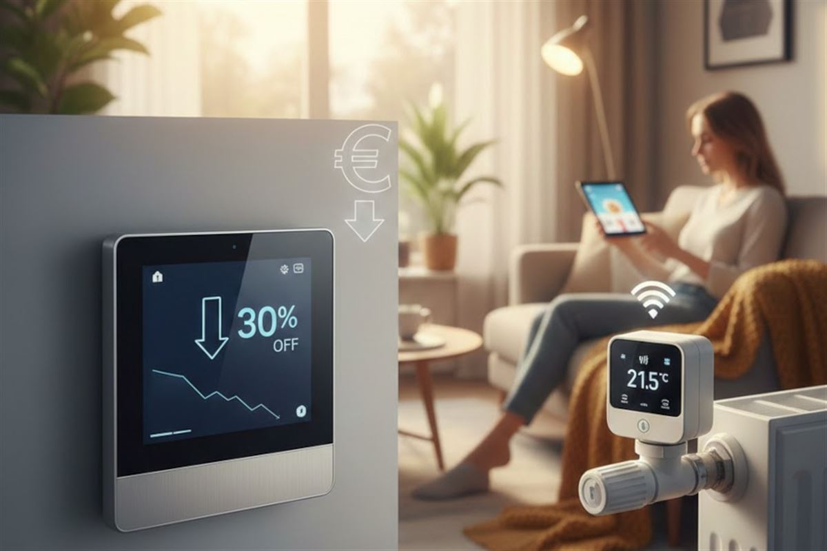 Thermostats connectés, vannes intelligentes : combien pouvez-vous économiser sur votre facture ?