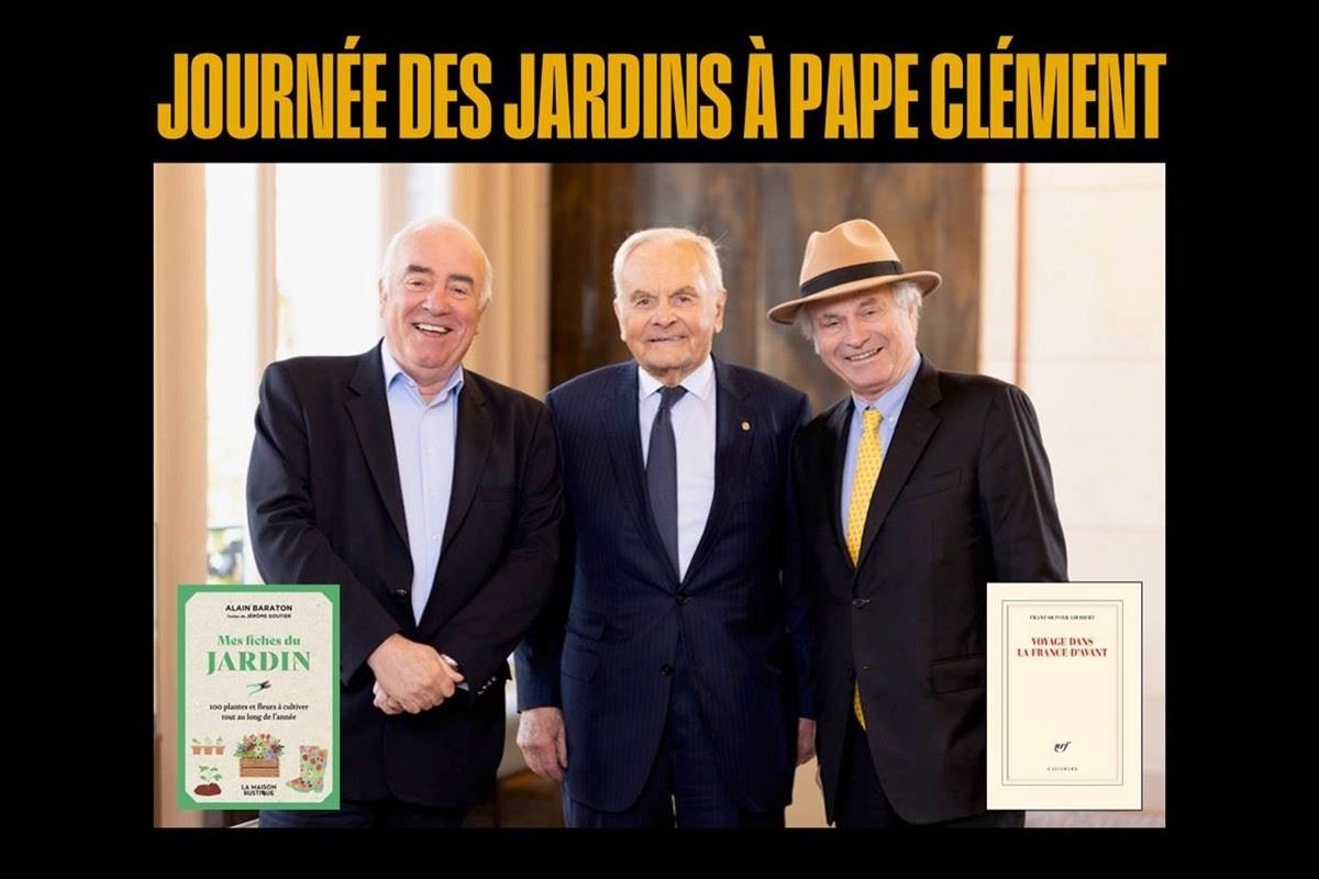 Alain Baraton & Franz-Olivier Giesbert en dédicace Fnac au château Pape Clément