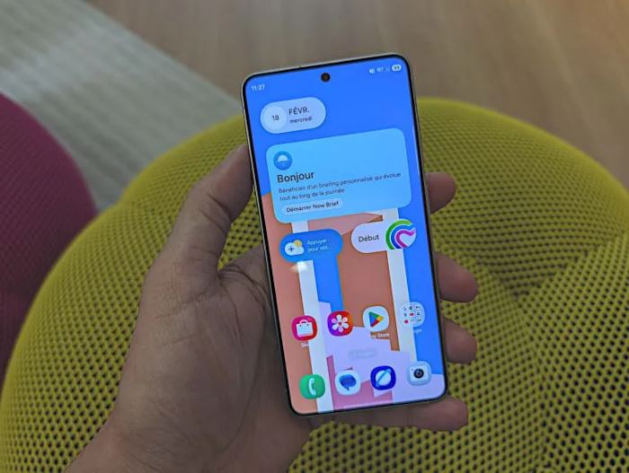 Samsung Galaxy S26 &eacute;cran