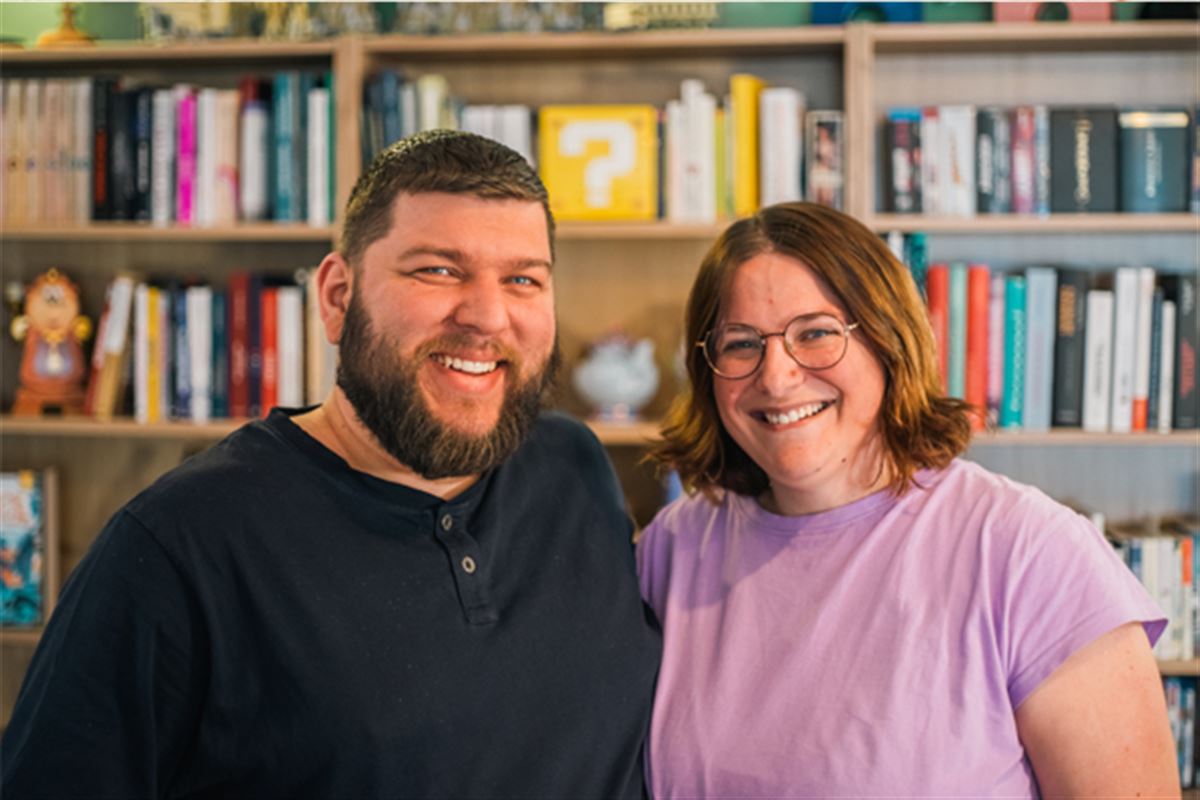 Calie Brillaud et Benjamin Brillaud, alias Nota Bene, en dédicace à la Fnac Angers