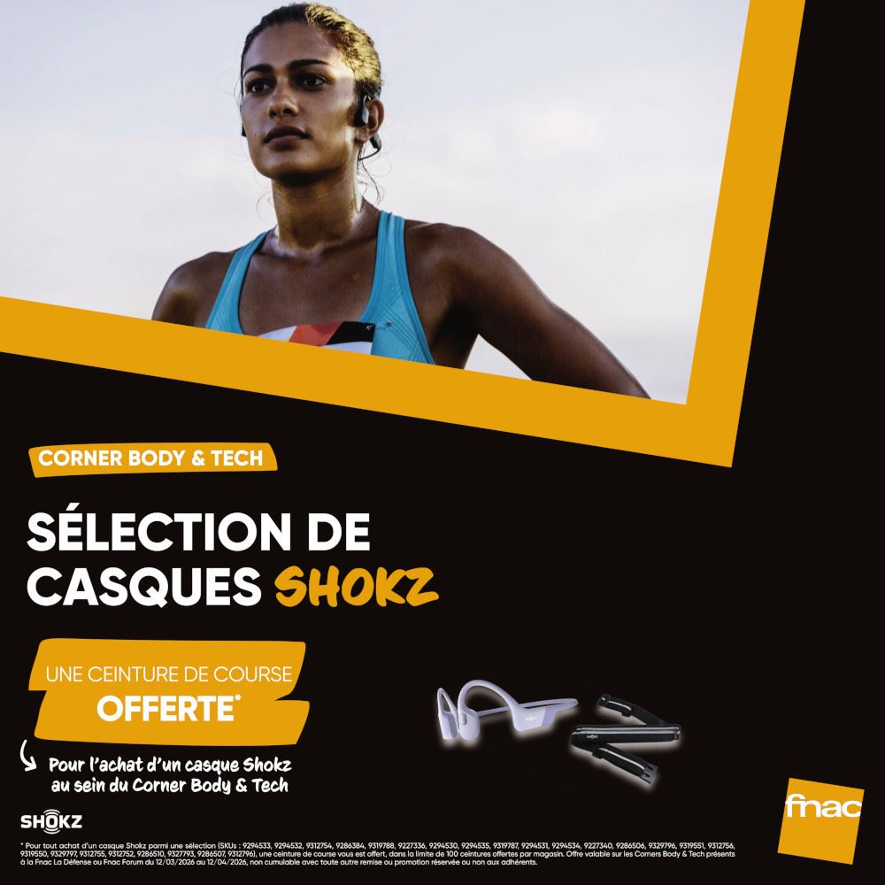 Offre Shokz Marathon Body & Tech