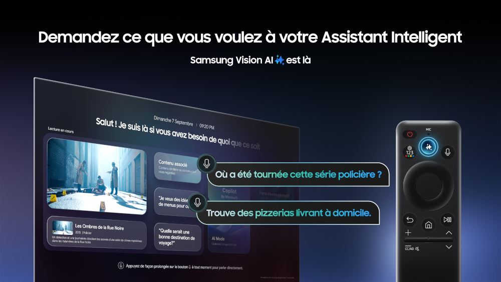 Samsung AI Vision conversation