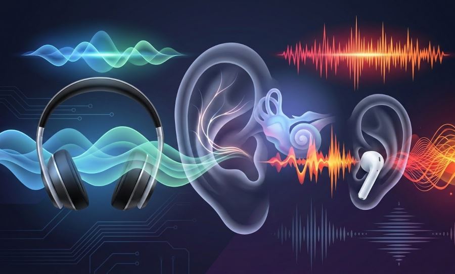 Sons casques &eacute;couteurs ou&iuml;e