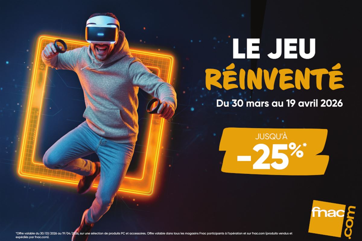 Bons plans Fnac gaming : les meilleures offres consoles, PC gamer et jeux vidéo du moment