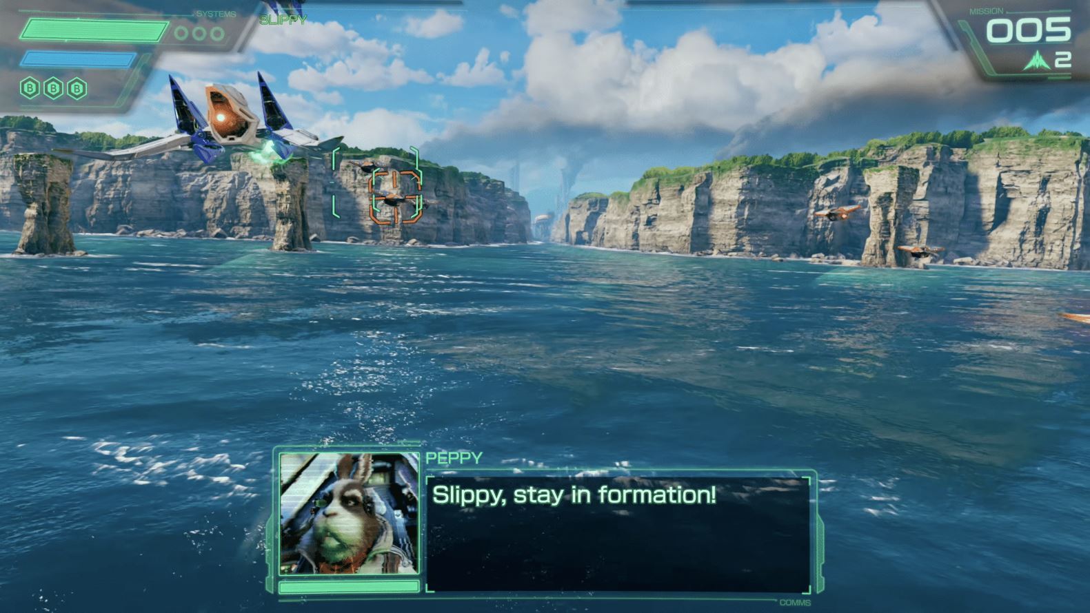 StarFox-gameplay