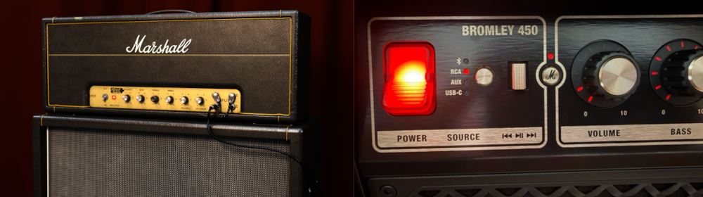 Marshall Bromley 450 focus boutons