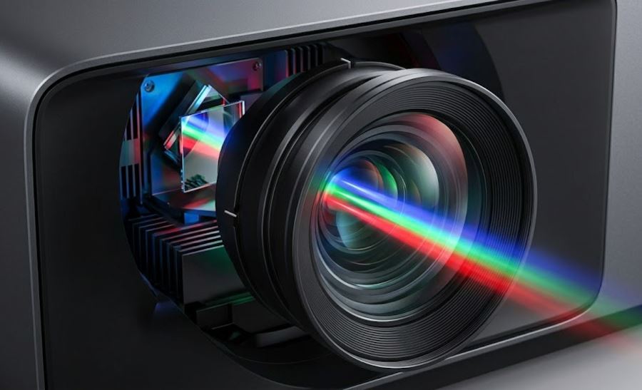 Vid&eacute;oprojecteur Laser TriChroma
