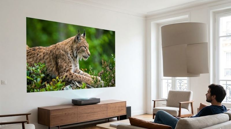 Vid&eacute;oprojecteur salon
