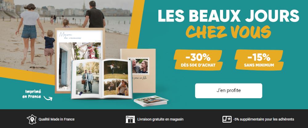 Fnac Photo offre été