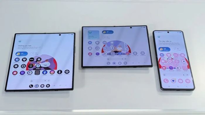 Samsung Galaxy Z Fold et Flip gamme