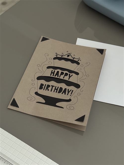 Test Cricut Carte Insert