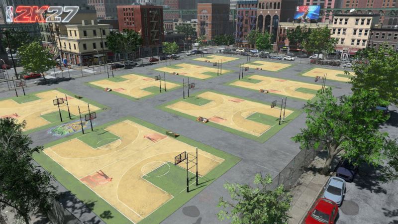 NBA 2K27 Rucker Park