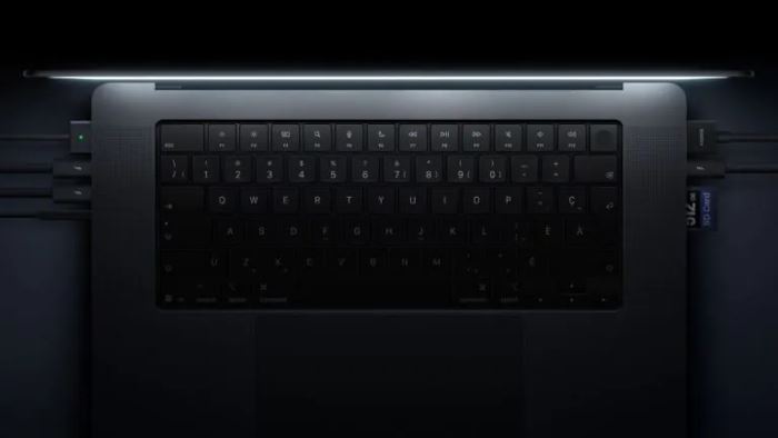 MacBook Pro tactile 7
