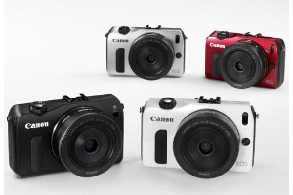 Canon EOS M en 4 coloris