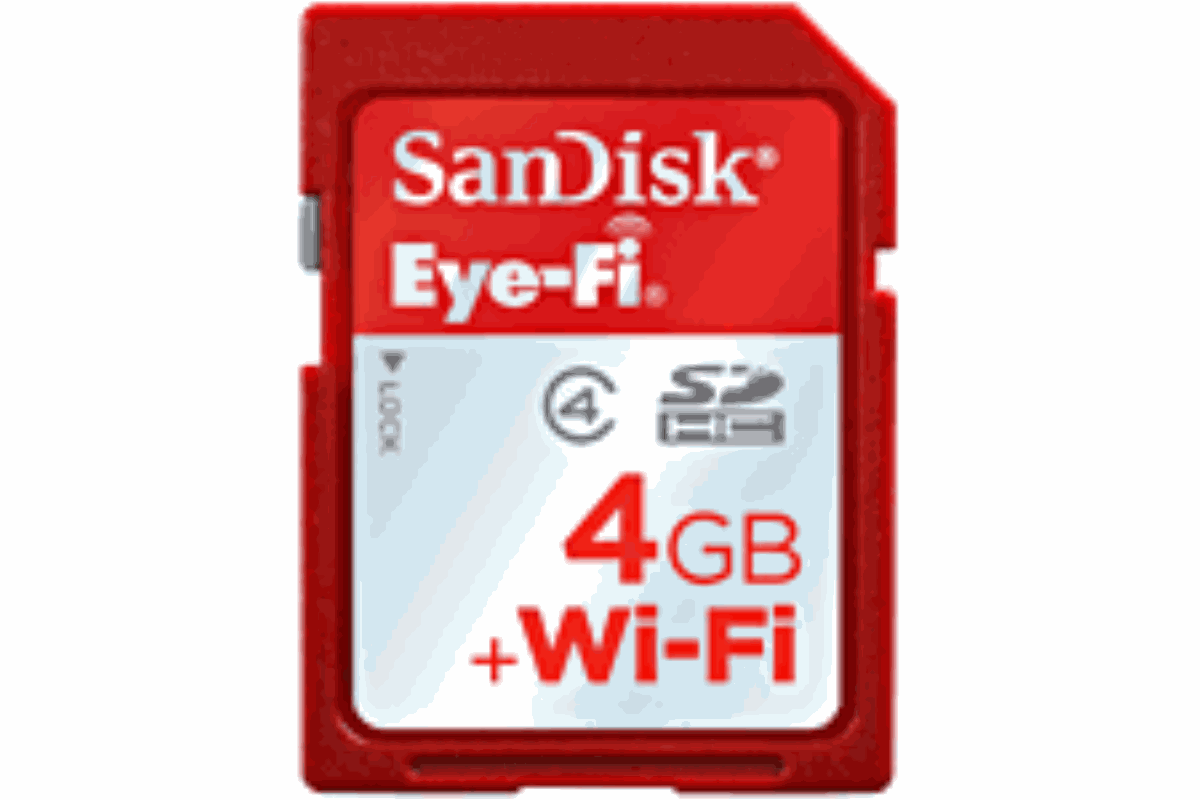 Carte mémoire Sandisk Eye-Fi : transférez vos photos et vidéos en wifi