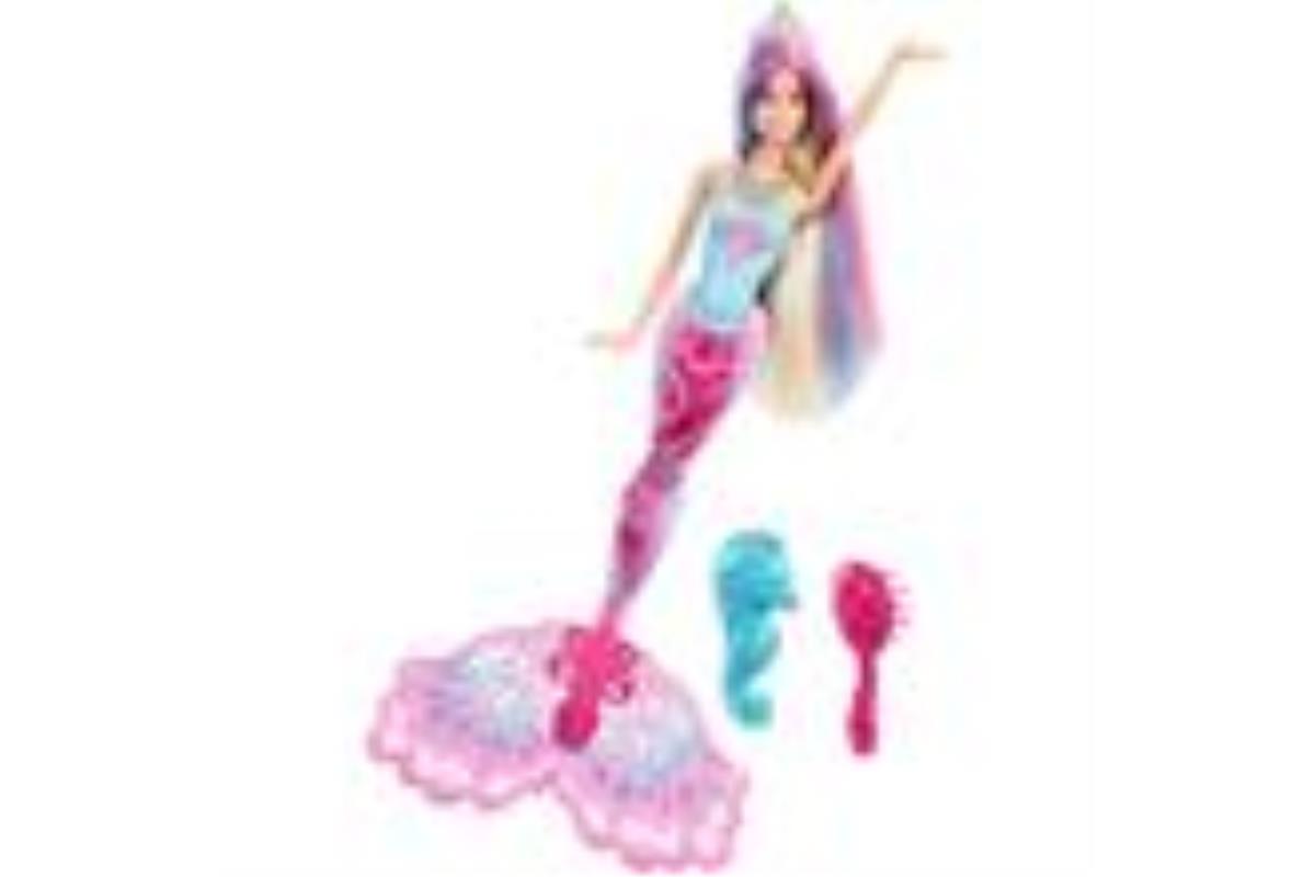 Barbie Sirène, un océan de couleurs