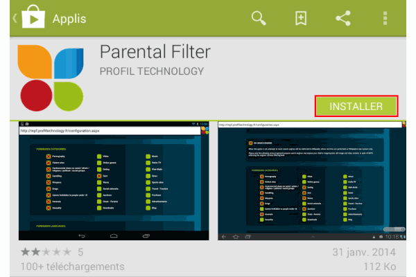 Installation pack fnac android