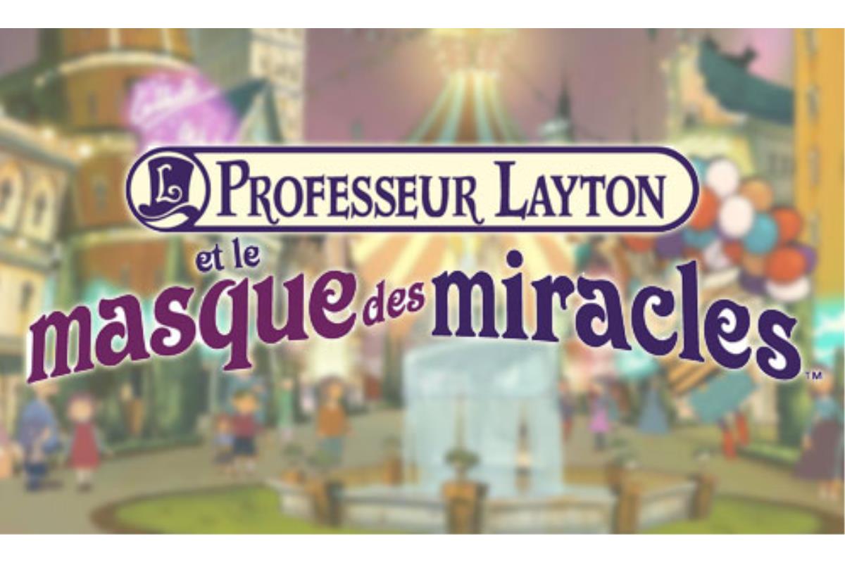 Professeur Layton et le Masque des Miracles 3DS - la solution complète à toutes énigmes