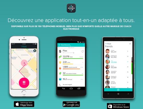 application fitbit