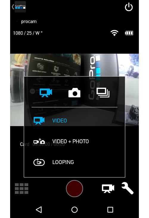 Gopro application Android