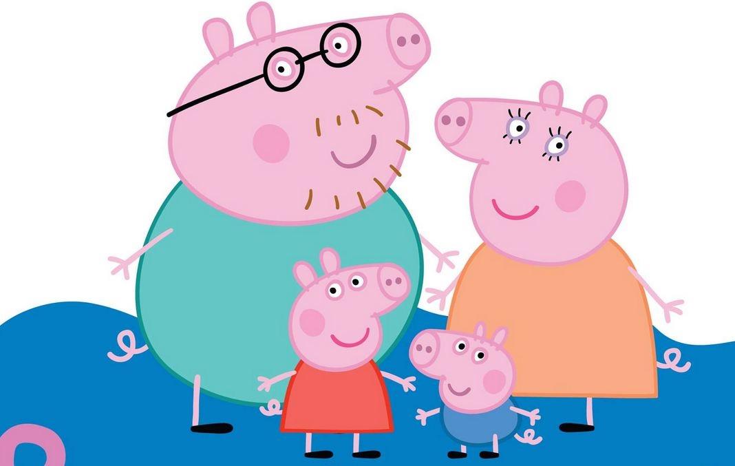 peppa pig famille