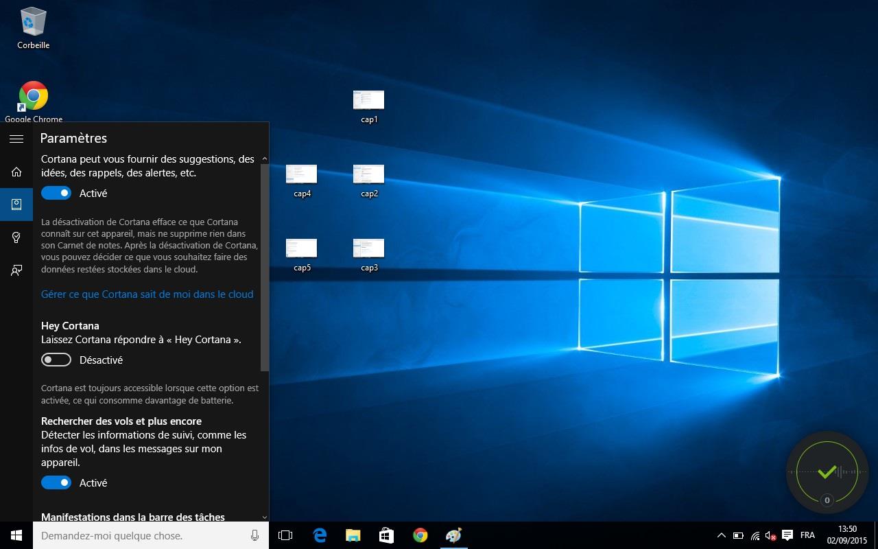 Vie Privée Windows 10