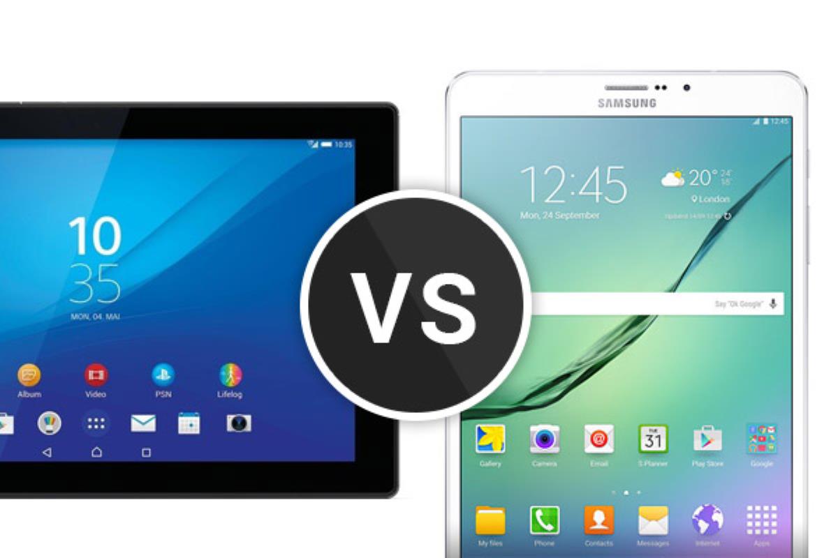 Face à face : Samsung Galaxy Tab S2 9.7 vs Sony Xperia Z4 Tablet