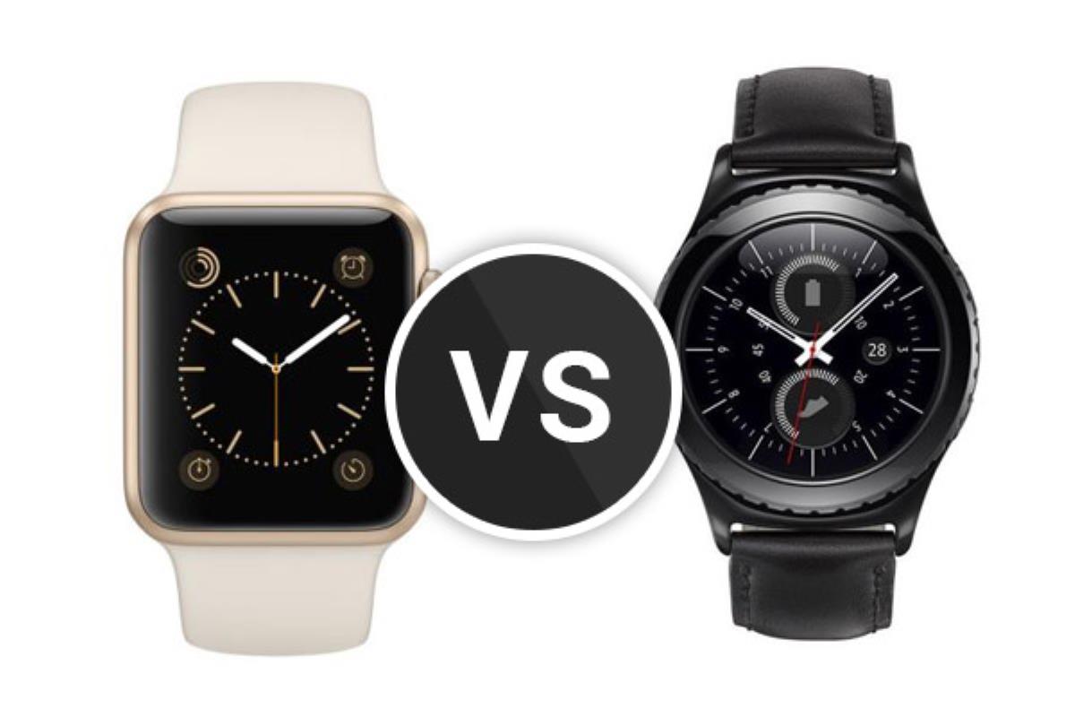 Face à face: Apple Watch Sport 42 mm vs Samsung Galaxy Gear S2 Classic