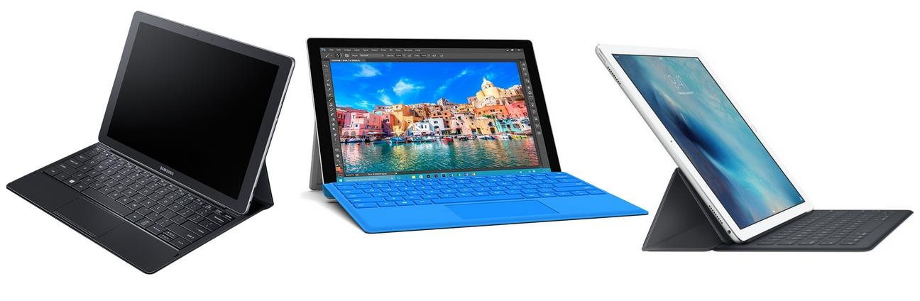 iPad Pro vs Surface Pro 4 vs Galaxy TabPro S