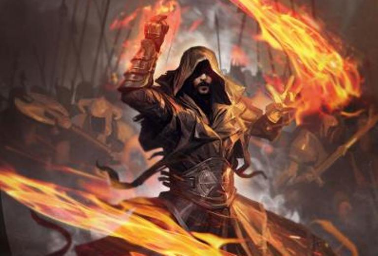 A wizard (Book: Mage de guerre)
