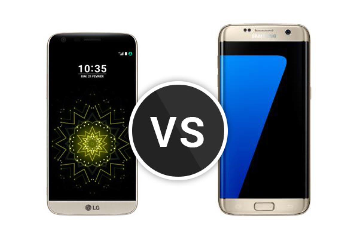 Face à face : Samsung Galaxy S7 Edge vs LG G5