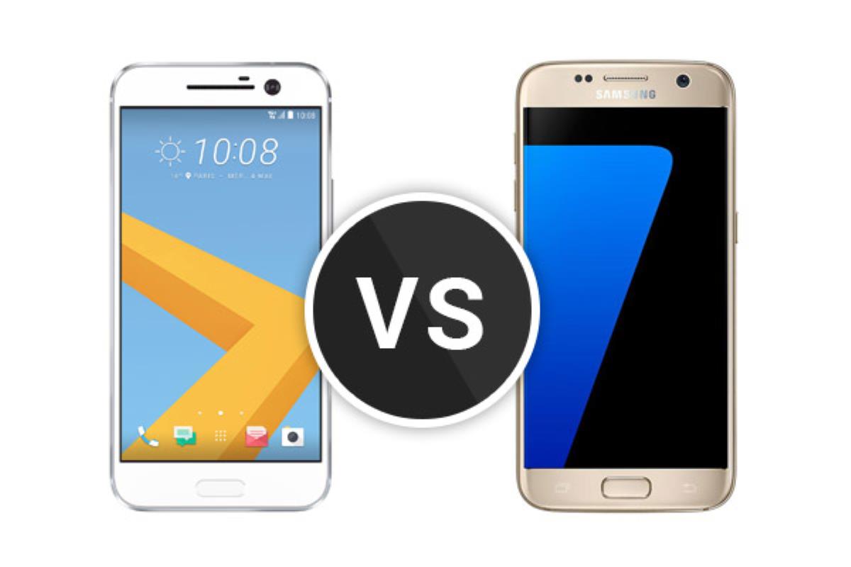 Face à face : Samsung Galaxy S7 vs HTC 10